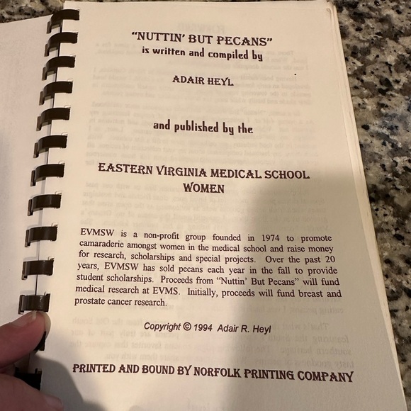 Vintage Nuttin But Pecans Cookbook - Picture 3 of 6